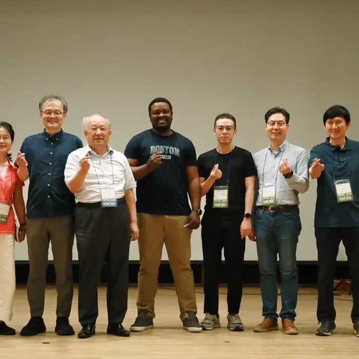 The early days - founders and friends on stage together